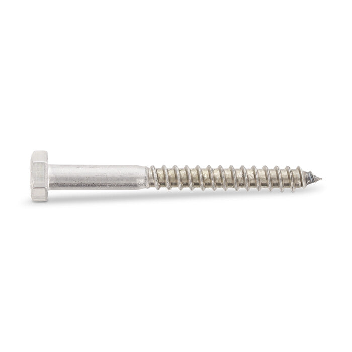 DIN 571 - Surub lemn dulgherie cap hexagonal filet partial - 10 x 300 mm - 25 buc.