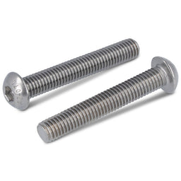 ISO 7380 - Surub cap bombat cu hexagon imbus - M8 x 55/55 mm - 100 buc.