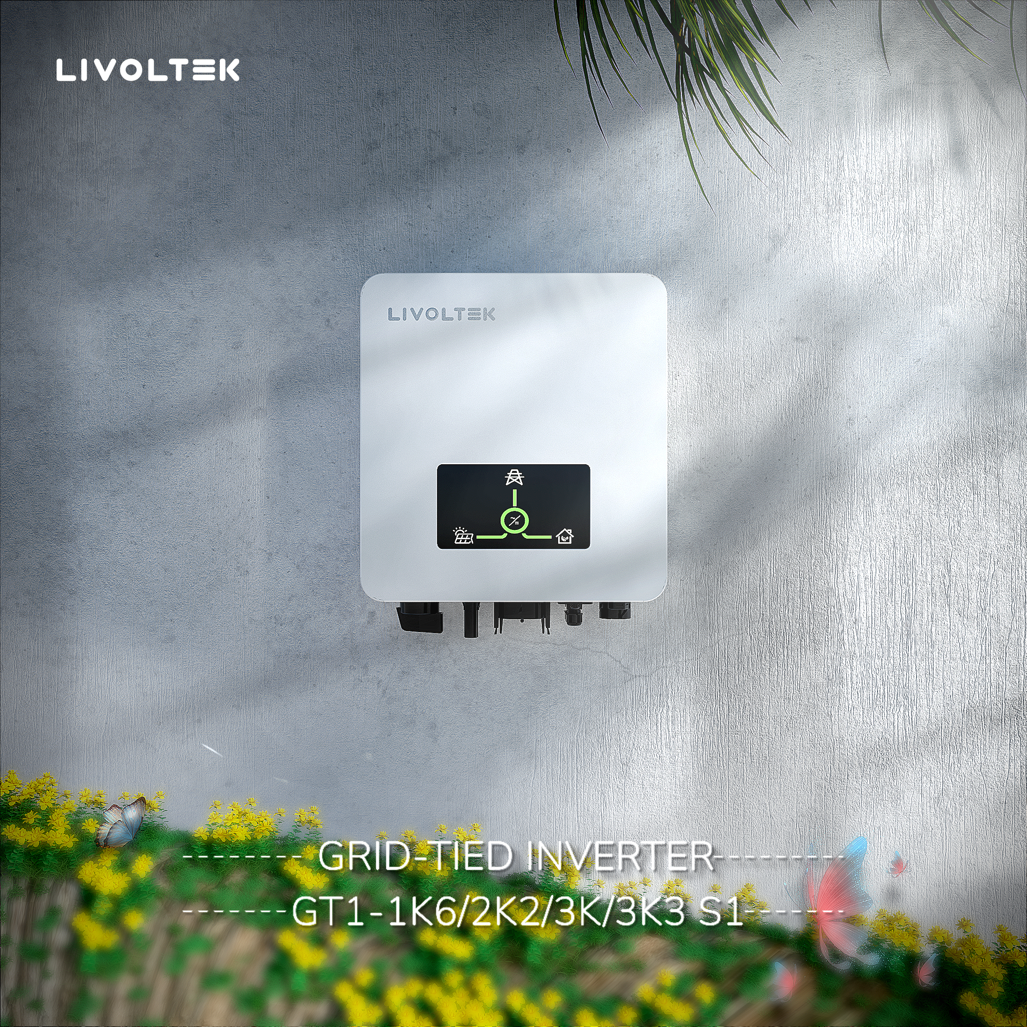 Invertor On-Grid Monofazat – LIVOLTEK GT1 3-6kW
