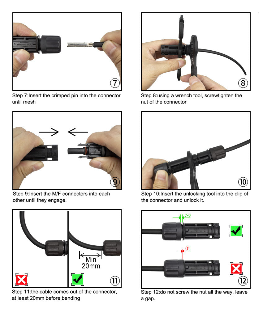 Cleste sertizare conectori MC4 Leader