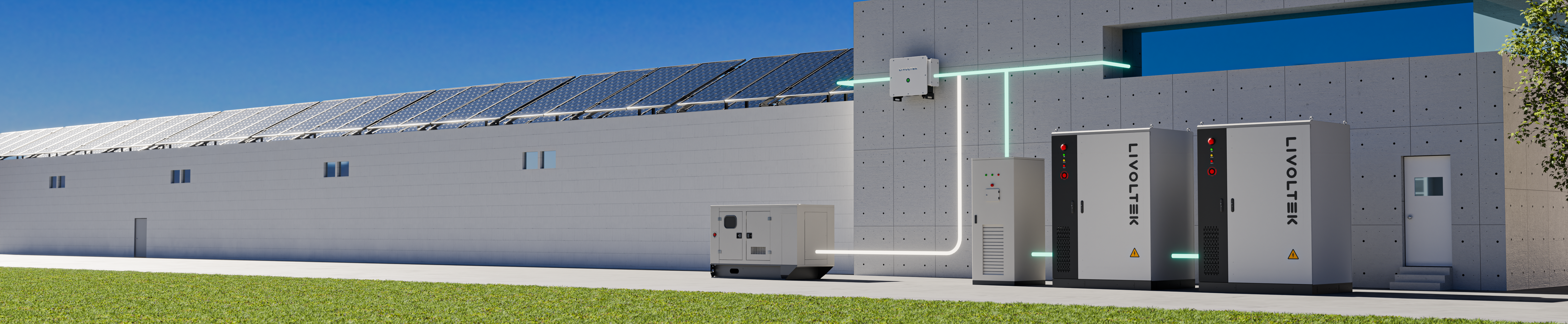 Baterie pentru panouri fotovoltaice voltaj mare LIVOLTEK 10-30kw