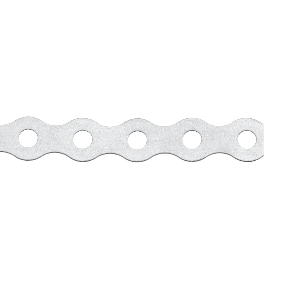 Banda Perforata tip A 17 x 0.8 mm, otel inoxidabil A2, 10m