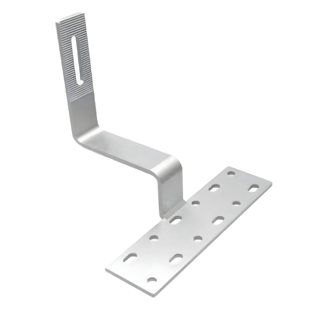 Carlig suport montaj lateral Profil tip C, 115 mm, otel inoxidabil