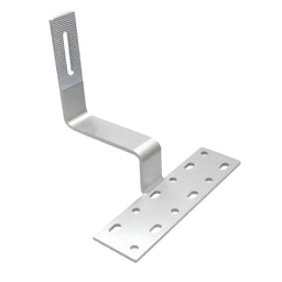 Carlig suport montaj lateral Profil tip C, 115 mm, otel inoxidabil