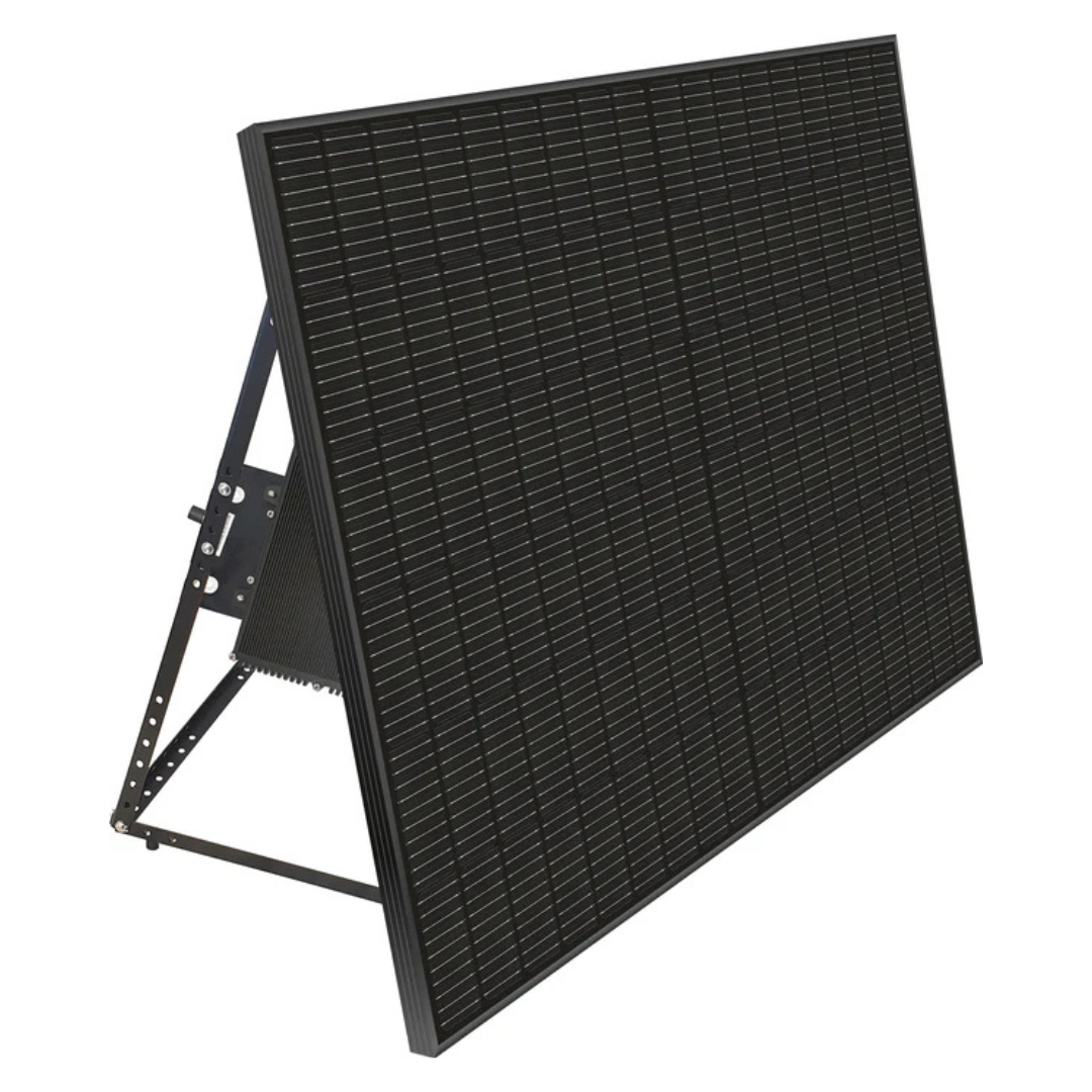 Sistem 2x Panouri Fotovoltaice Bifaciale pentru Balcon 840W