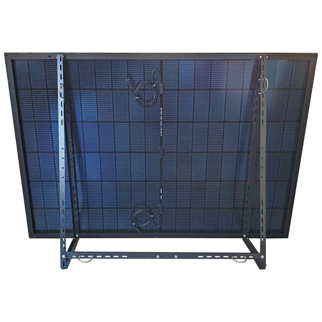 Sistem 2x Panouri Fotovoltaice Bifaciale pentru Balcon 840W