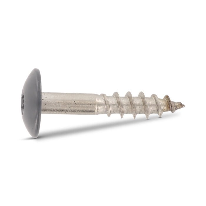 Surub lemn dulgherie cap stea colorat - 4,8 x 38 mm - RAL 7012 - 100 buc. - Admira Distribution