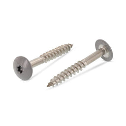 Surub lemn dulgherie cap stea colorat - 4,8 x 38 mm - RAL 7037 - 100 buc. - Admira Distribution