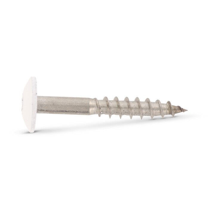 Surub lemn dulgherie cap stea colorat - 5,5 x 25 mm - RAL 9010 - 100 buc. - Admira Distribution