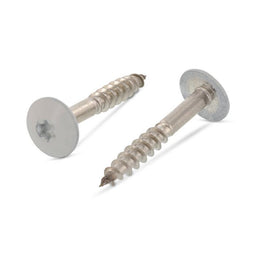 Surub lemn dulgherie cap stea colorat - 5,5 x 45 mm - RAL 7047 - 100 buc. - Admira Distribution