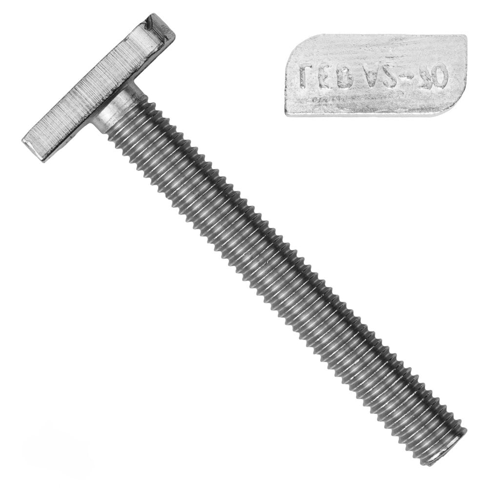 100x Șurub cap T Lung Tip 28x15