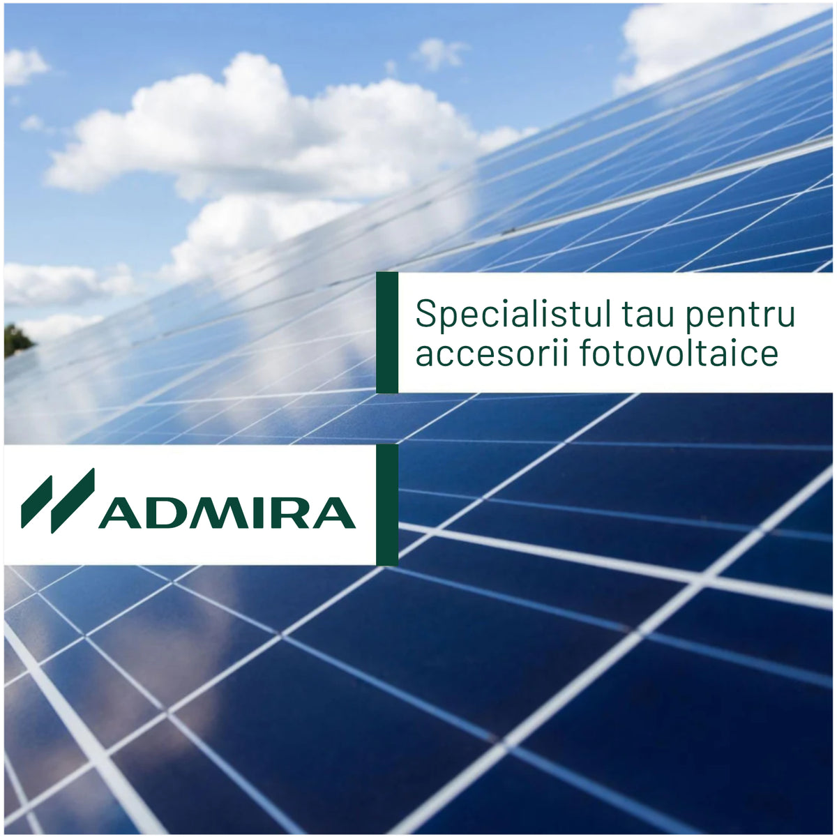 Clemă de capat universala 30-40mm rapida cu pin împământare pt. profil H 40x40mm, fixare panouri solare fotovoltaice
