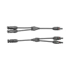 Set conectori MC4 tip Y 2 in 1 pentru cablu solar fotovoltaic