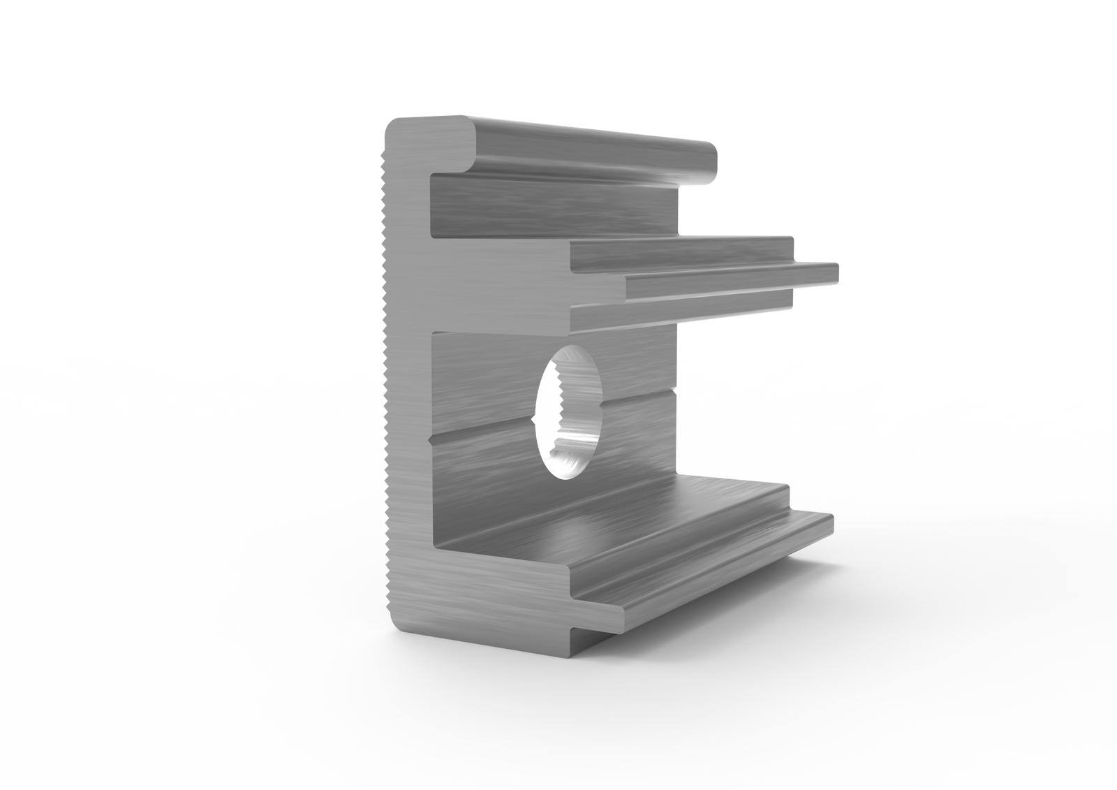 Clema Prindere Stanga ISOKEN L1.2 Pentru Tabla Faltuita Si Sisteme Panouri Fotovoltaice