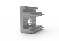 Clema Prindere Stanga ISOKEN L1.2 Pentru Tabla Faltuita Si Sisteme Panouri Fotovoltaice