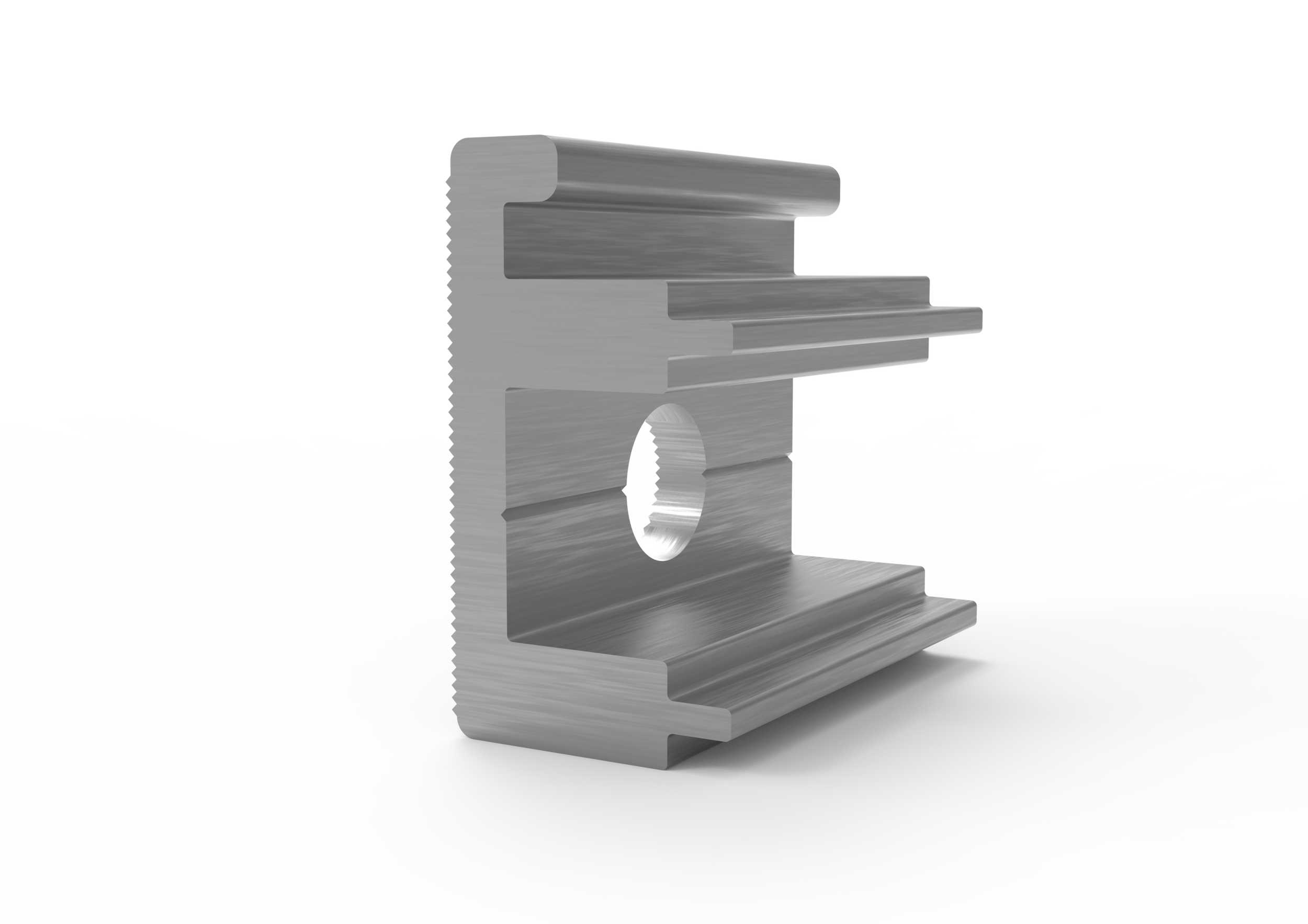 Clema Prindere Stanga ISOKEN L1.2 Pentru Tabla Faltuita Si Sisteme Panouri Fotovoltaice