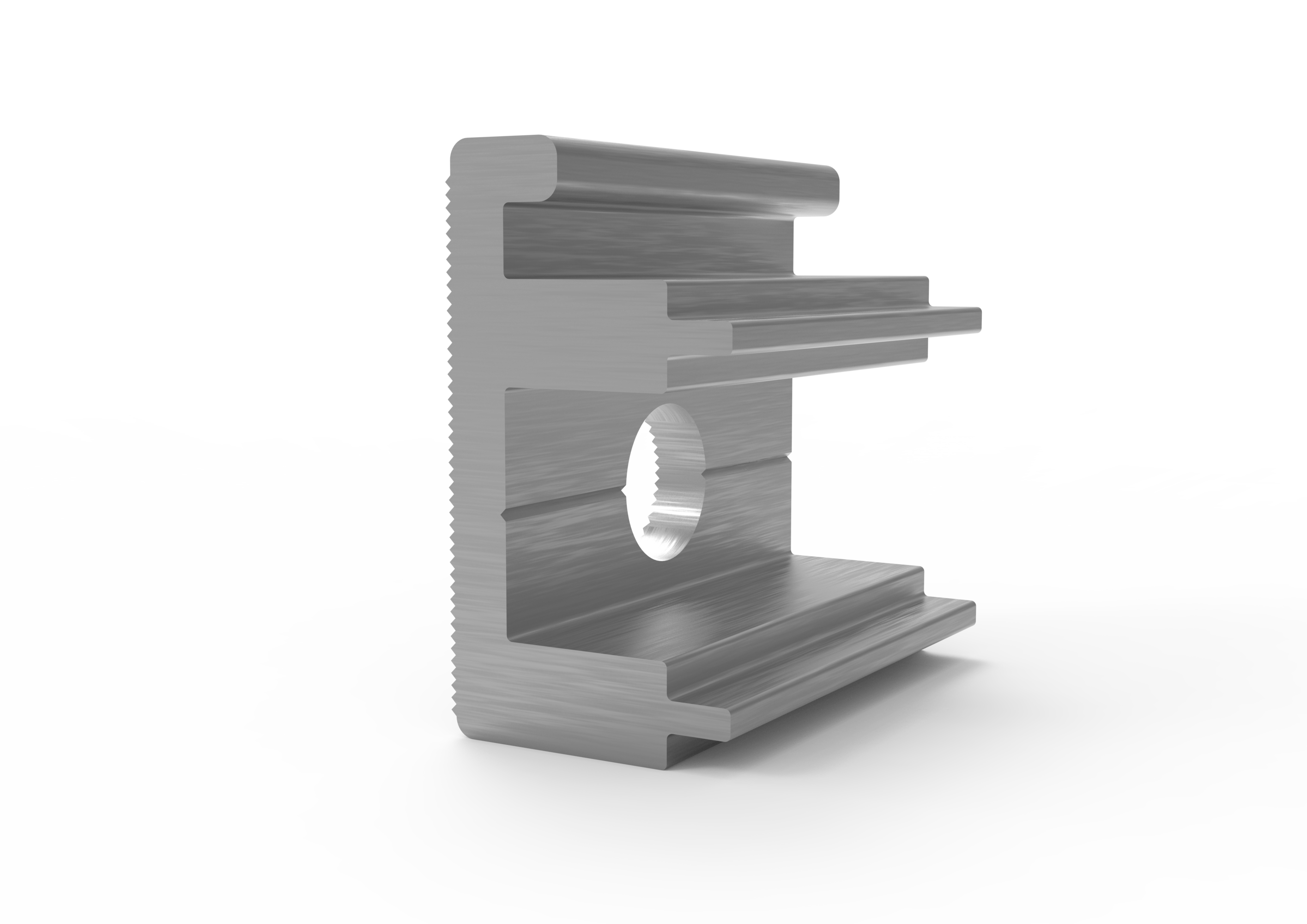 Clema Prindere Stanga ISOKEN L1.2 Pentru Tabla Faltuita Si Sisteme Panouri Fotovoltaice