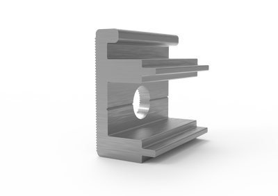Clema Prindere Stanga ISOKEN L1.2 Pentru Tabla Faltuita Si Sisteme Panouri Fotovoltaice