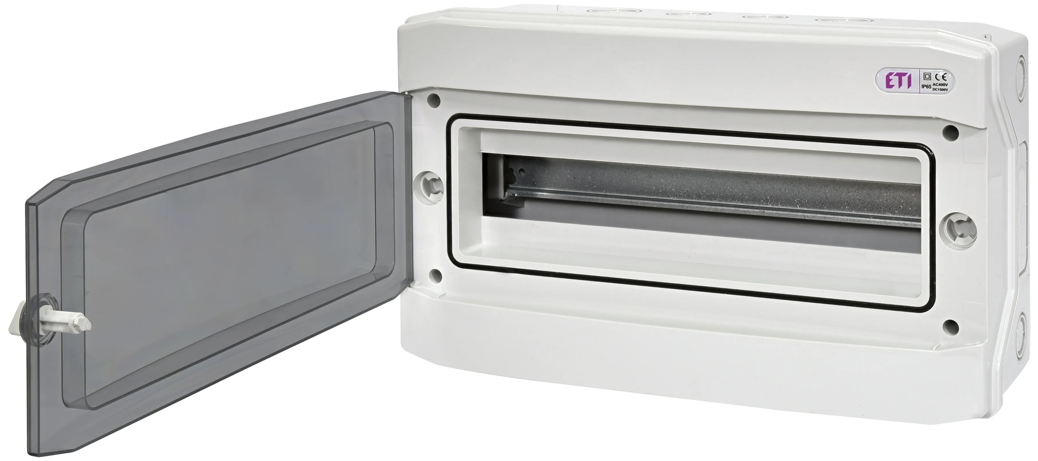 Cutie de distribuție aplicată ETI ECH-18PT, 18 module, IP65, montaj aparent