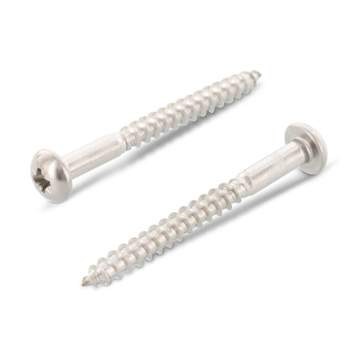 DIN 7996 - Surub lemn dulgherie cap bombat cruce filet partial - 5,0 x 90 Z mm - 100 buc.