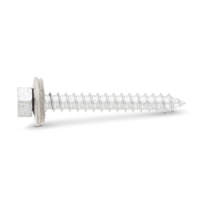 Surub pentru fatada cu varf ascutit si saiba EPDM 16 mm - A 6,5 x 64 mm - 100 buc.