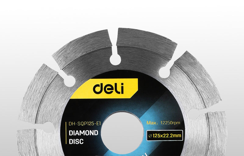 Disc diamantat Deli Tools EDH-SQP125-E1