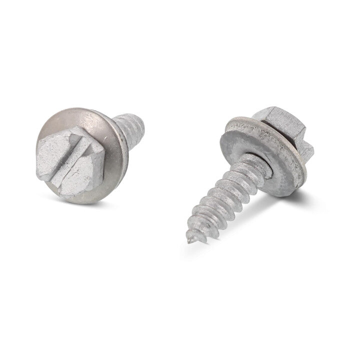 DIN 7976 - Surub autofiletant cap hexagonal cu slot saiba EPDM - C 4,8 x 16 SZ, EPDM-washer 12 mm - 500 buc.