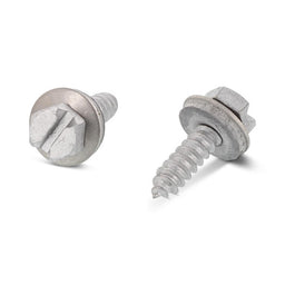 DIN 7976 - Surub autofiletant cap hexagonal cu slot saiba EPDM - C 4,8 x 16 SZ, EPDM-washer 12 mm - 500 buc.