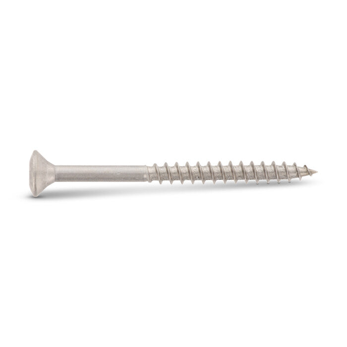 Surub lemn dulgherie cap bombat ridicat conic filet partial - 3,0 x 40/24 TX 10 - 500 buc.