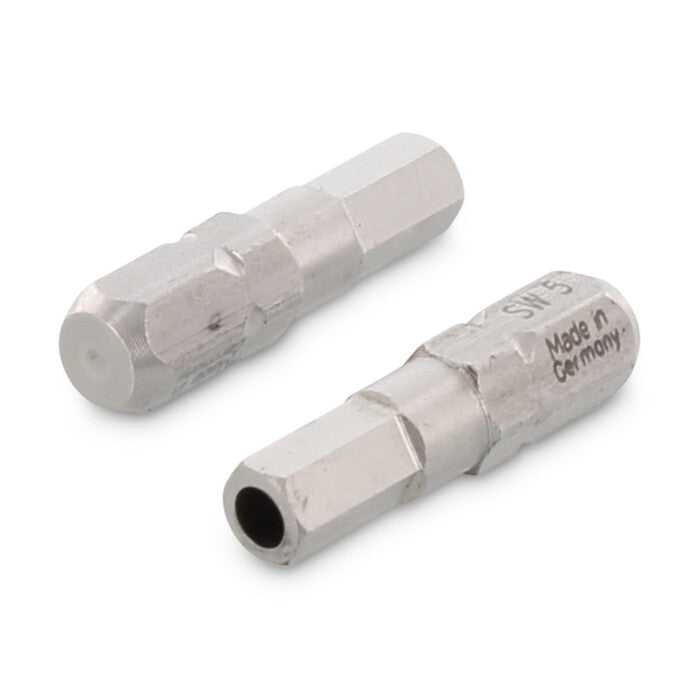 Bit siguranta pentru surub imbus hexagonal - 1/4" x 25 A/F- PIN 5 mm