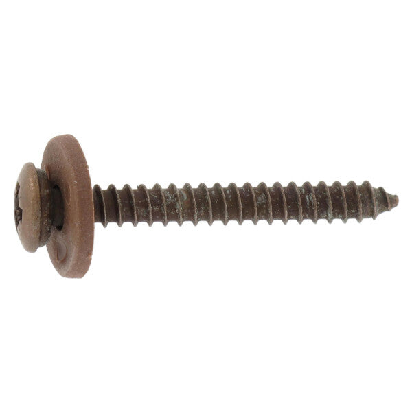 Surub pentru glaf cu saiba poliamida, filet pas mic - C 3,9 x 19 TX 15 - Maro - 200 buc.