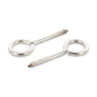 Surub lemn cu inel / ochi de prindere - 4,0 x 30 mm - 100 buc.