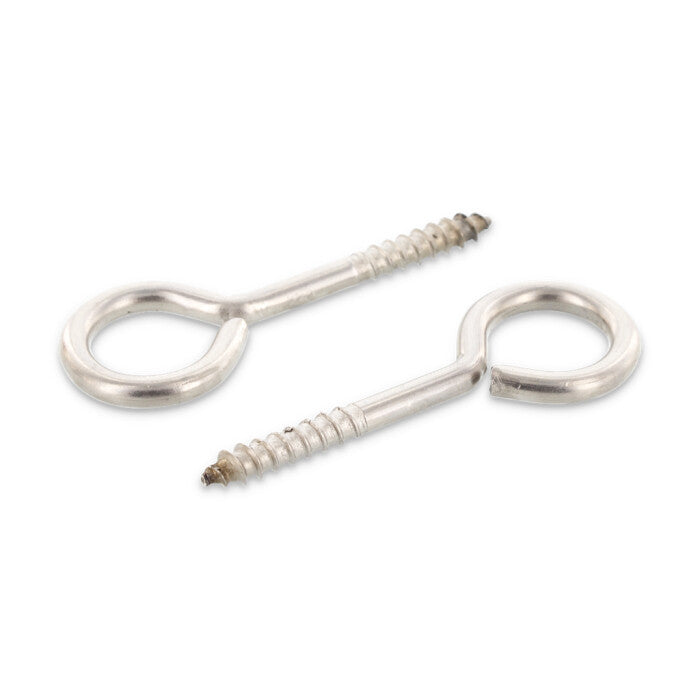 Surub lemn cu inel / ochi de prindere - 4,0 x 30 mm - 100 buc.