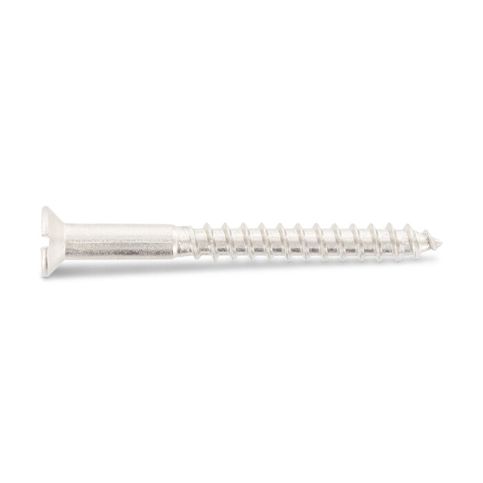DIN 97 - Surub lemn dulgherie cap inecat crestat filet partial