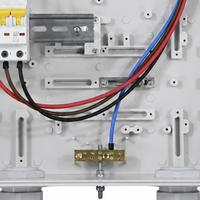 Bloc de măsură și protecție trifazat BMPT 16A 3P IP54 pentru branșament electric trifazat