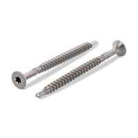 Surub lemn dulgherie autoforant cap inecat cu nervuri filet partial - 5,0 x 90/54 TX 25 - 200 buc.