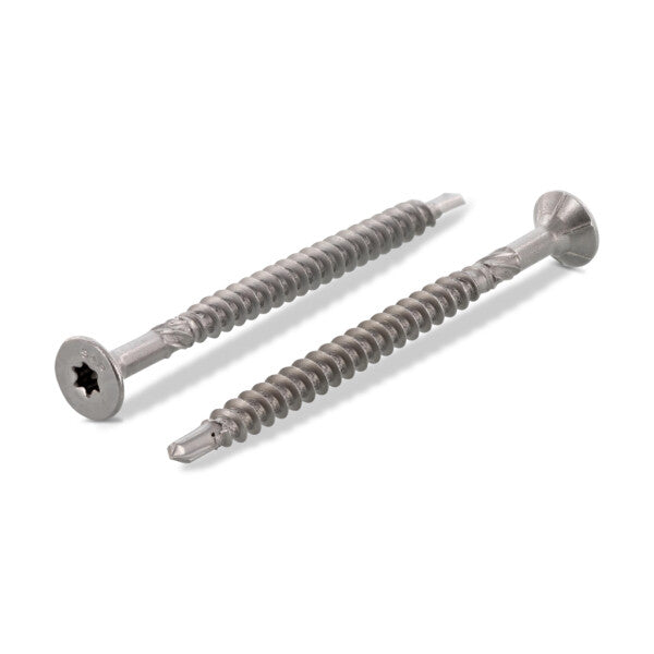 Surub lemn dulgherie autoforant cap inecat cu nervuri filet partial - 5,0 x 90/54 TX 25 - 200 buc.