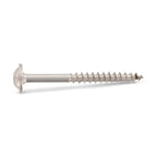 Surub lemn dulgherie cap plat saiba filet partial