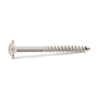 Surub lemn dulgherie cap plat saiba filet partial - 6,0 x 30/20 TX 25 - 100 buc.