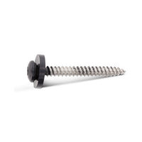 Surub pentru glaf cu saiba poliamida, filet pas mic - C 3,9 x 22 TX 15 - RAL 7016 - 200 buc.