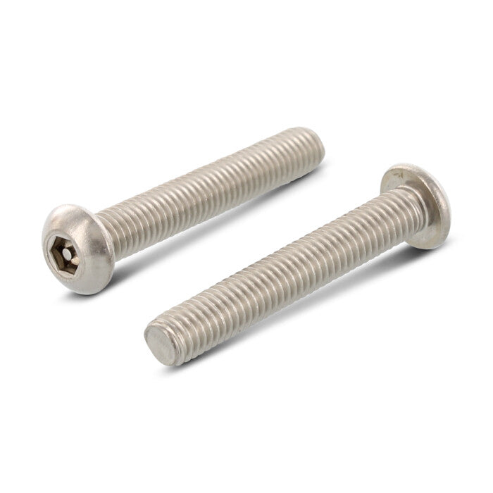 Surub siguranta cap bombat imbus hexagonal + pin - M6 x 10 HEX - PIN 4 mm - 100 buc.