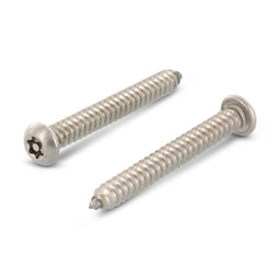 Surub siguranta cap bombat stea + pin - C 6,3 x 38 TX - PIN 27 mm - 100 buc.