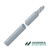 Electrod împământare Admira Systems 20 mm, 1500 mm, oțel zincat termic HDG, priză de pământ instalații fotovoltaice și paratrăsnet