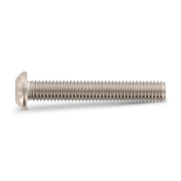 Surub siguranta cap bombat imbus hexagonal + pin - M8 x 50 HEX - PIN 5 mm - 100 buc.