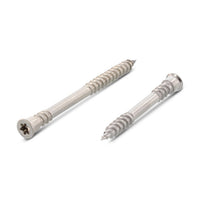 Surub lemn dulgherie terasa deck cap cilindric cu filet dublu - 5,5 x 70/34 TX 25 - 100 buc.