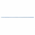 Bară tubulară 1200 mm, Ø20 × 2 mm, oțel S355, HDG — imagine pe fundal alb