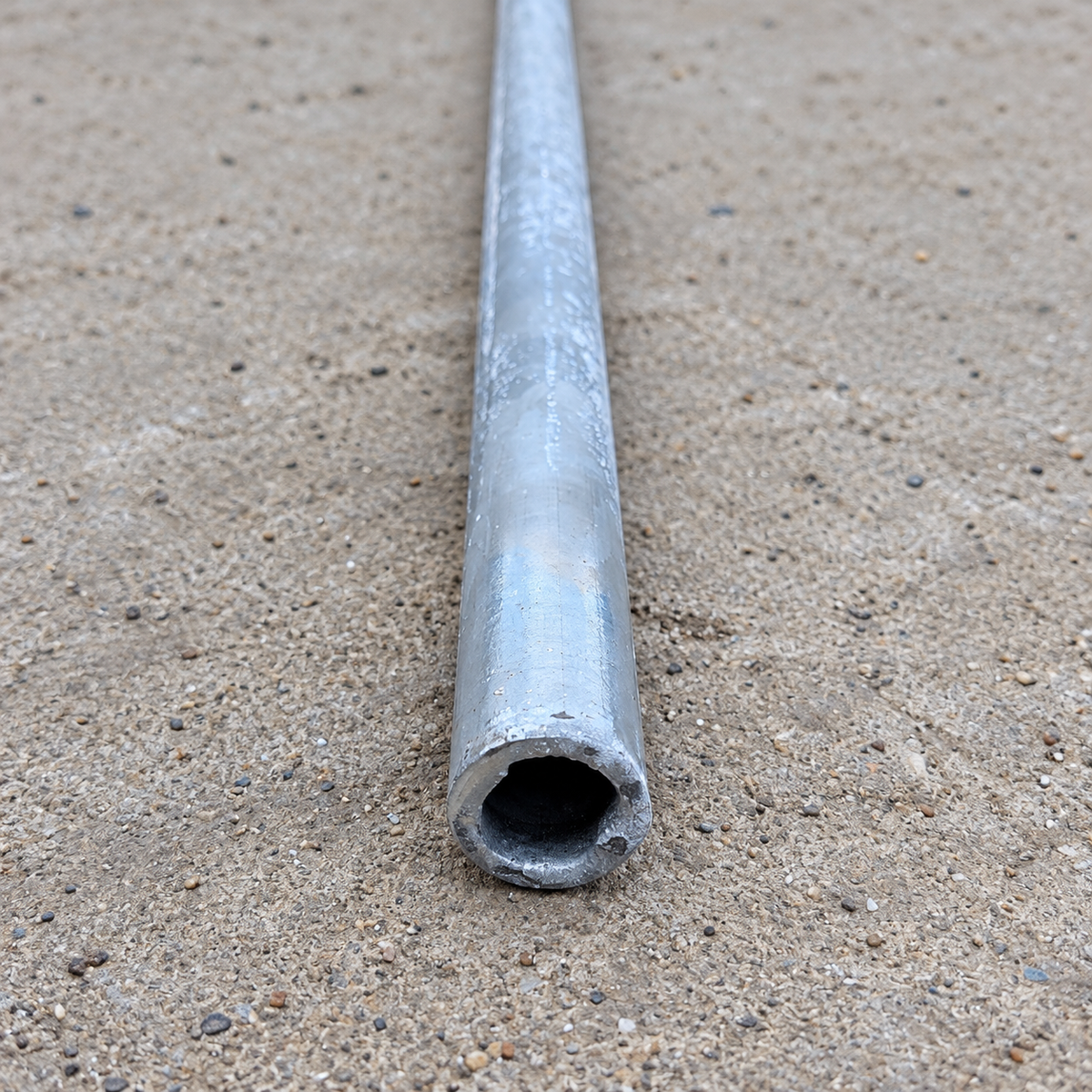 Bară tubulară 1200 mm, Ø20 × 2 mm, oțel S355, HDG — detaliu 1