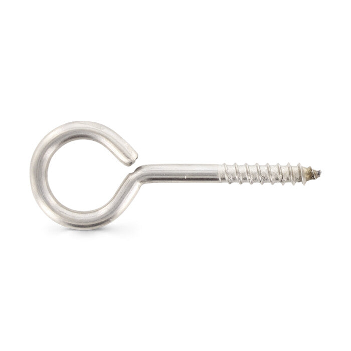 Surub lemn cu inel / ochi de prindere - 4,7 x 30 mm - 100 buc.