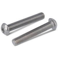 ISO 7380 - Surub cap bombat cu hexagon imbus - M8 x 45/45 mm - 100 buc.