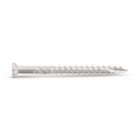 Surub lemn dulgherie terasa deck cap inecat cu nervuri si varf T-Drill - 5,0 x 60/39 TX 25 - 100 buc.